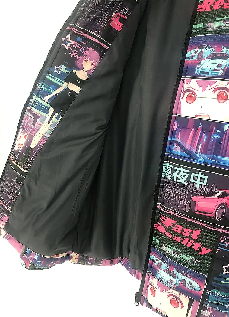 2 Fast Anime Jacket (Puffer)