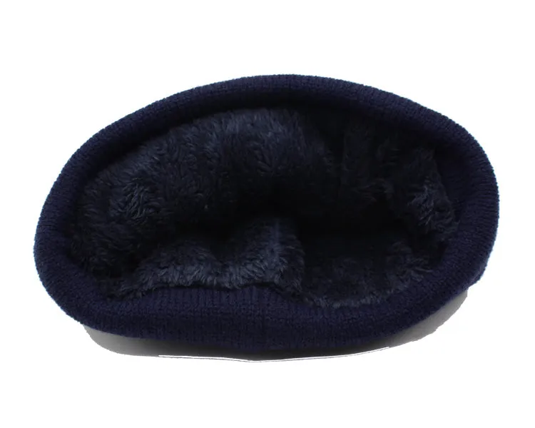 2 Piece Winter Knitted Beanie and Scarf
