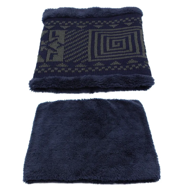 2 Piece Winter Knitted Beanie and Scarf
