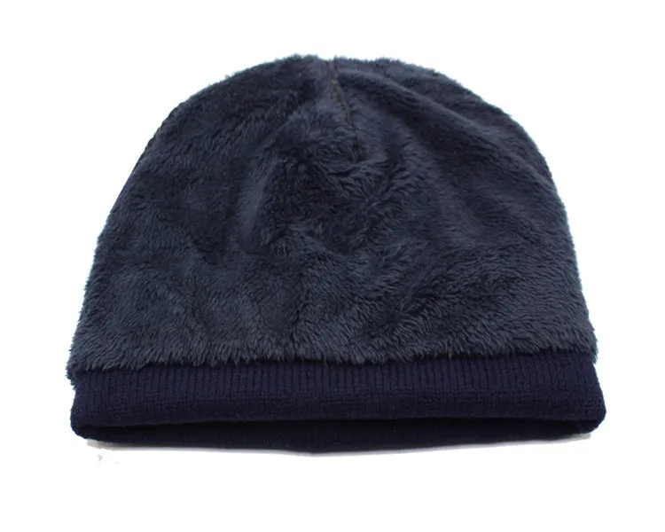 2 Piece Winter Knitted Beanie and Scarf