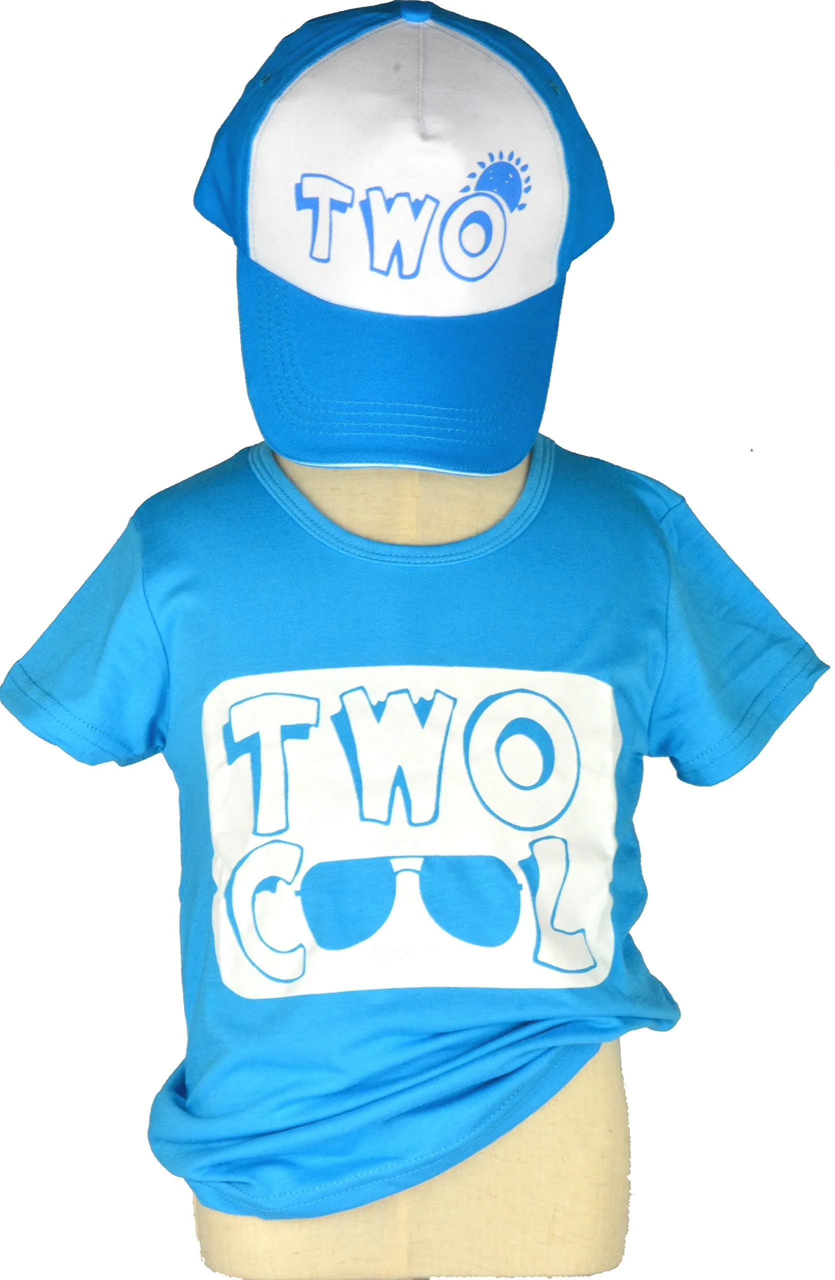 2nd Birthday Shirt Boy, 2nd Birthday Two Cool Shirt and Hat, 2 Year Old Birthday Shirt