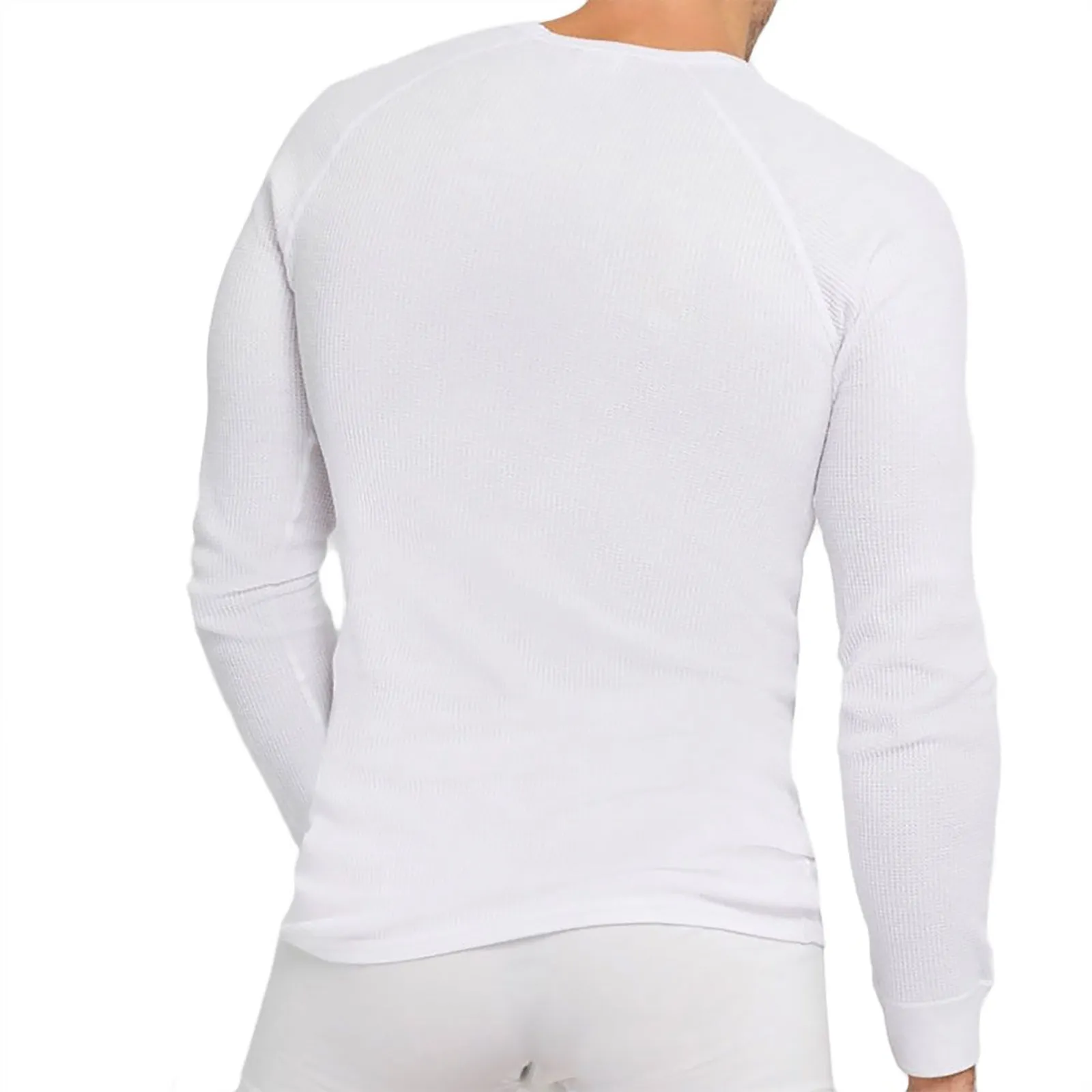 2x Holeproof Aircel Thermal Mens T-shirt Long Sleeve White Tee Top MYPU1A Bulk Base Layer