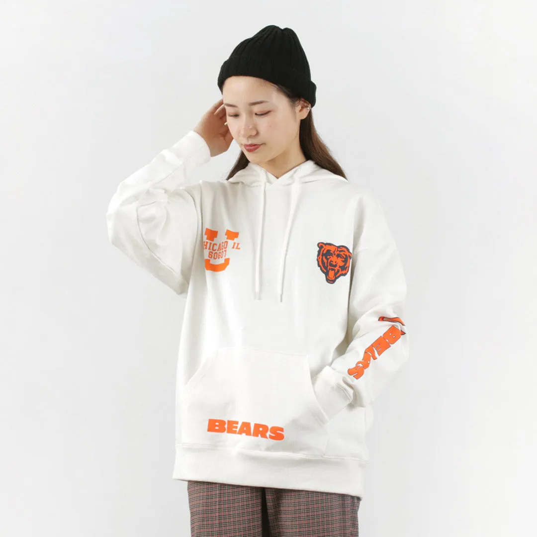【50％OFF】UNIVERSAL OVERALL（ユニバーサルオーバーオール） CHICAGO BEARS×UNIVERSAL OVERALL スウェット フーディー
