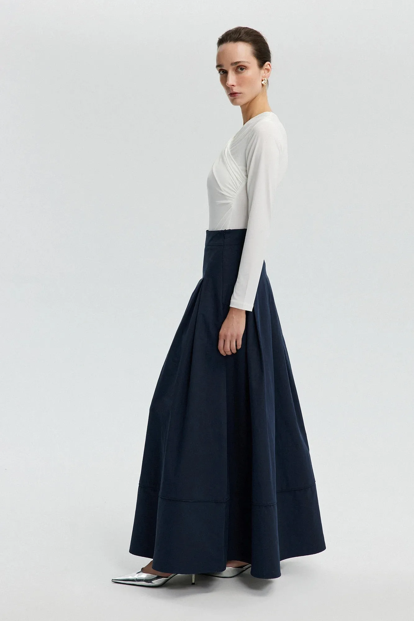 A-line Maxi Skirt