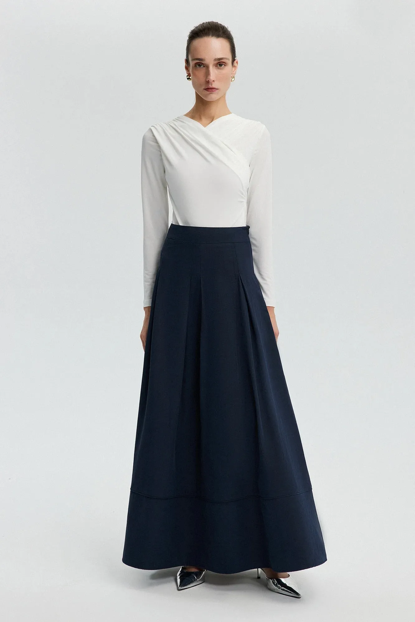 A-line Maxi Skirt