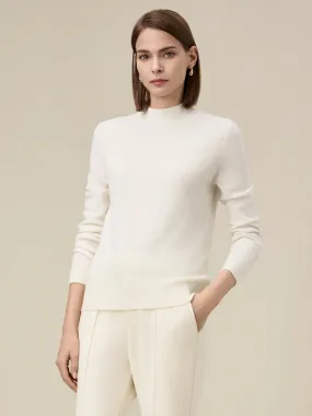 Amoretu Women's 90% Wool Long Sleeve Knit Sweater