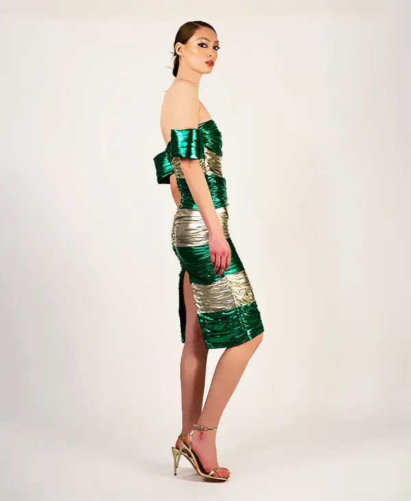 Andes strapless dress