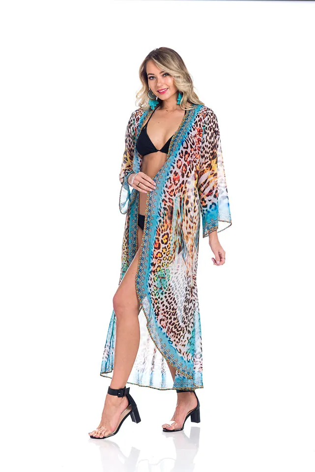 Animal Print High low dress