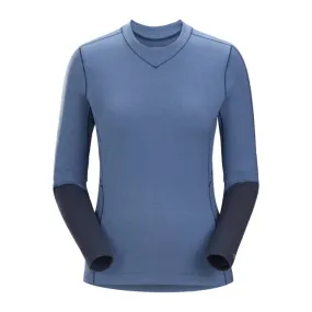 Arc'teryx Rho Wool Long Sleeve Crew Women's - Moonlit Black Sapphire