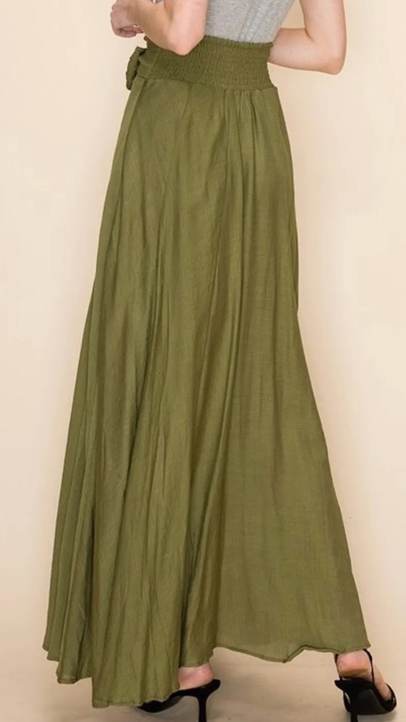 Beth Flowy Maxi Skirt