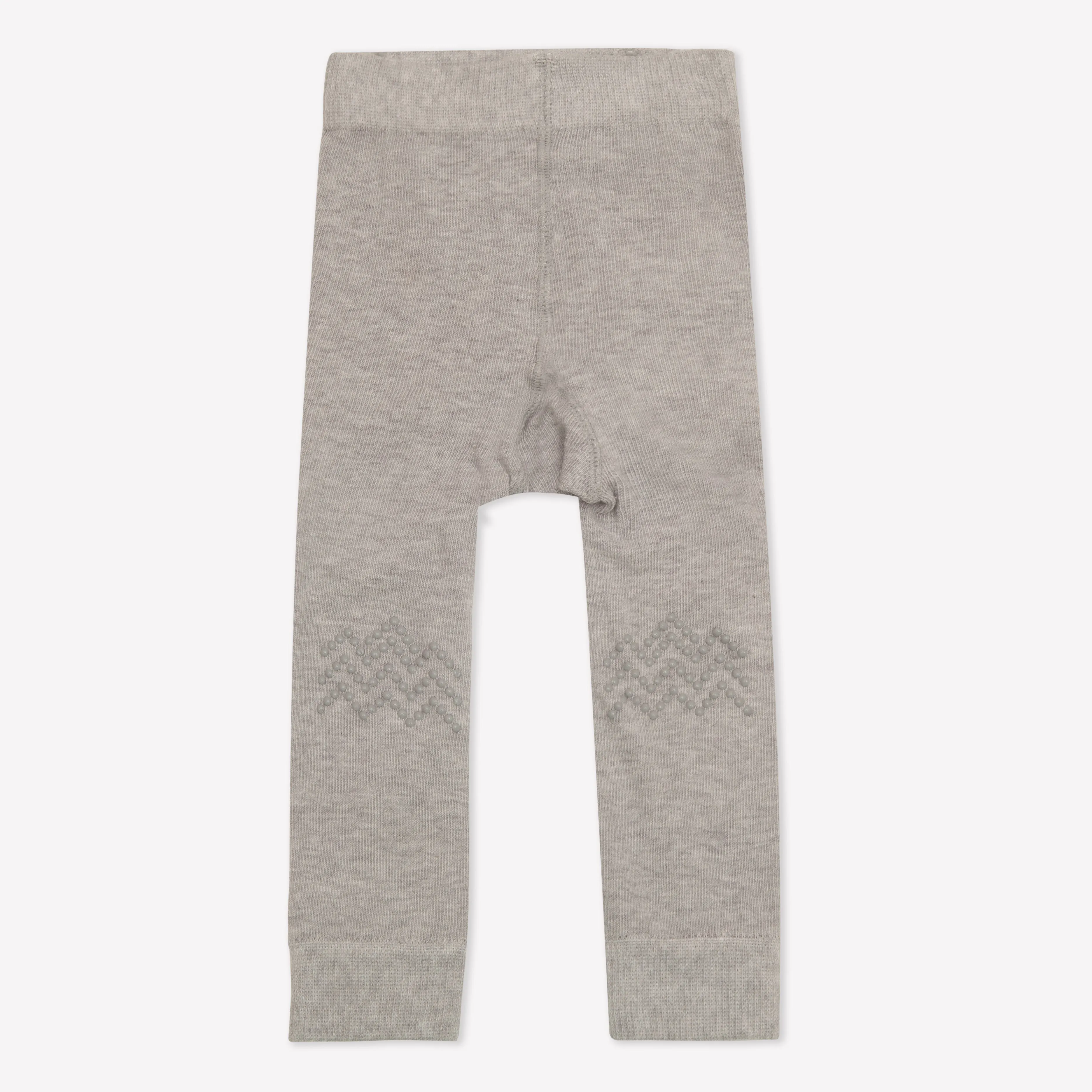 Crawling Leggings with non-Slip Knees - Grey