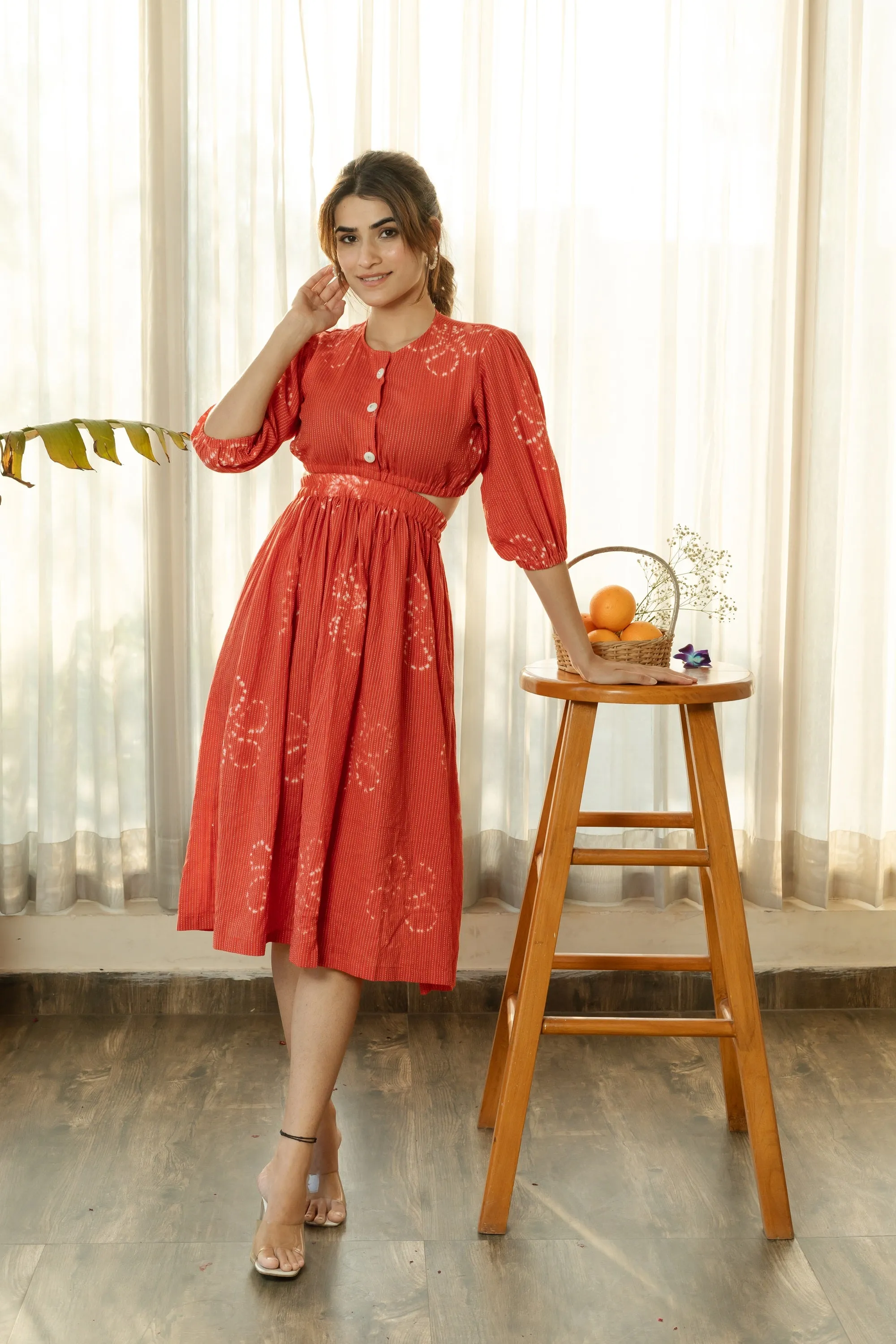 EVA PEACHY DRESS