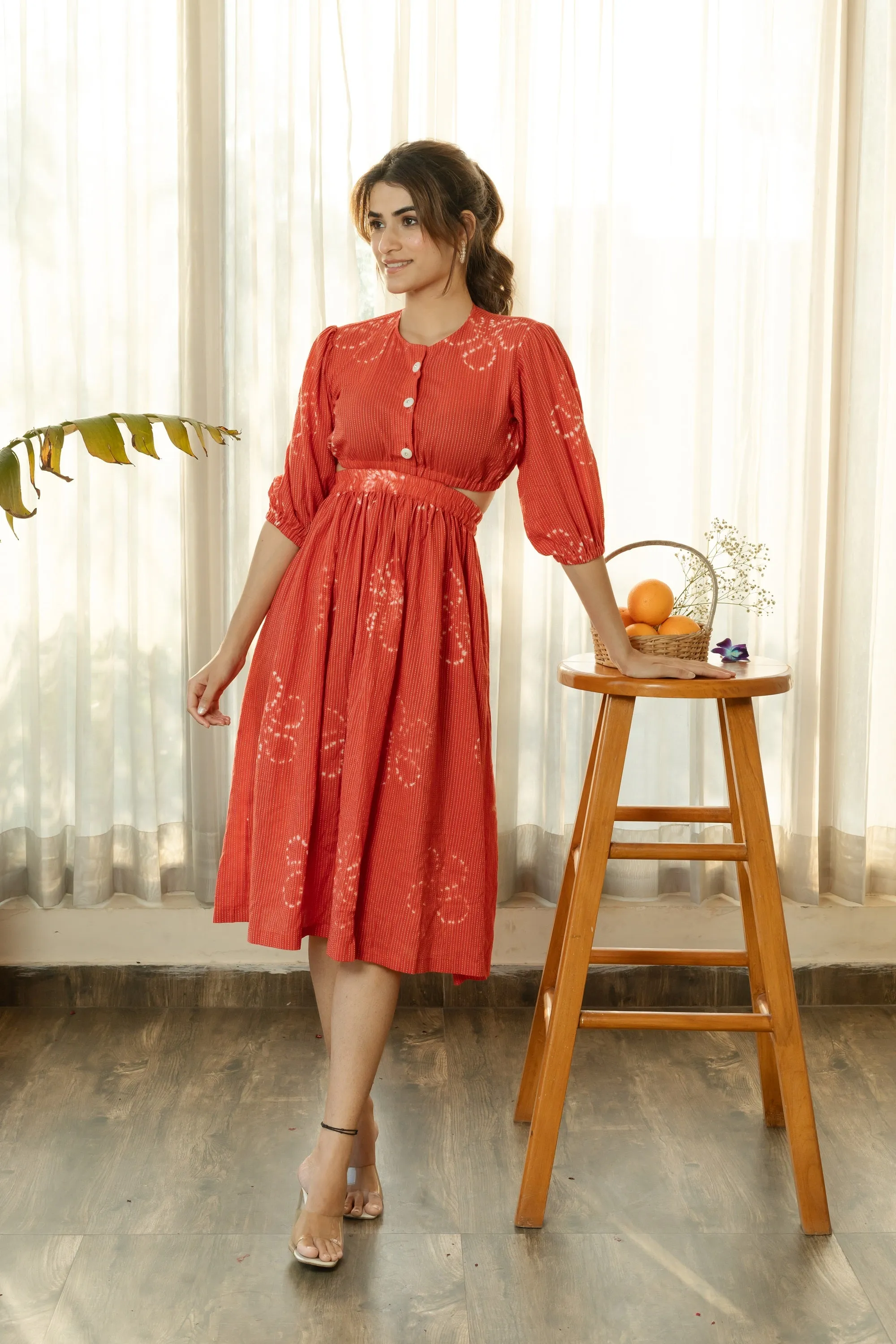EVA PEACHY DRESS