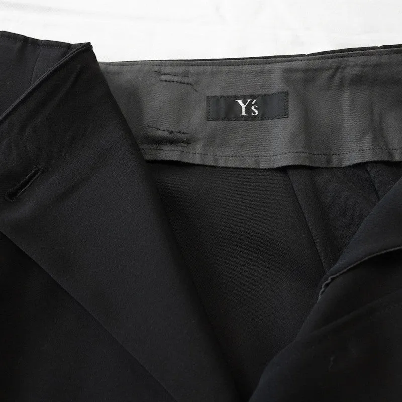 gabardine trench skirt