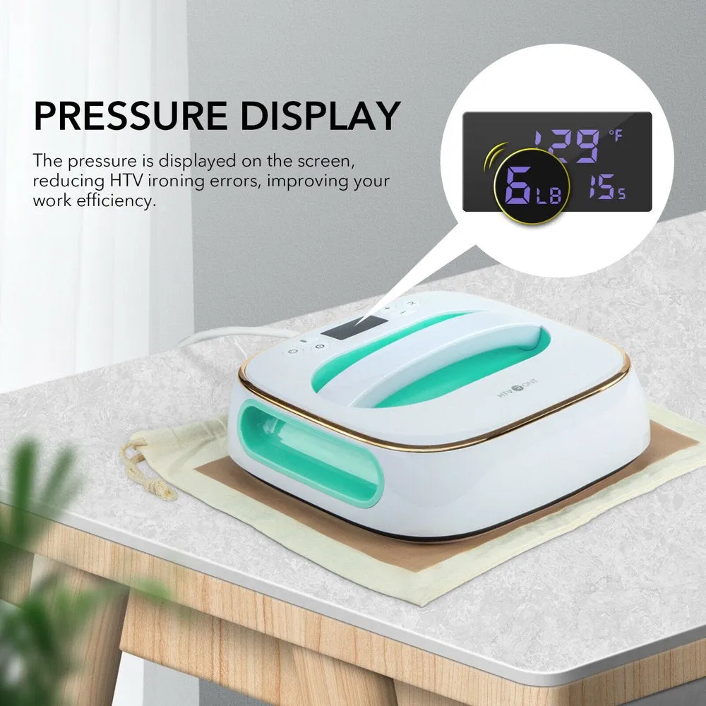 HTVRONT 15X15In Auto Heat Press Machine 10X10In Heat Press Machine Vinyl Cutting Machine