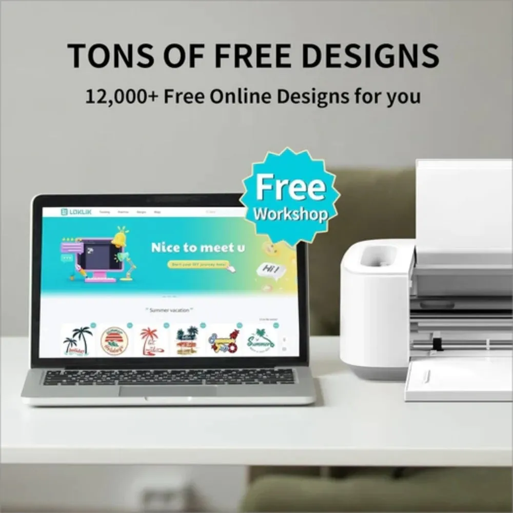 HTVRONT 15X15In Auto Heat Press Machine 10X10In Heat Press Machine Vinyl Cutting Machine