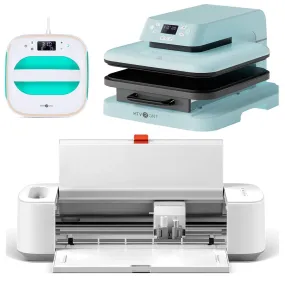 HTVRONT 15X15In Auto Heat Press Machine 10X10In Heat Press Machine Vinyl Cutting Machine