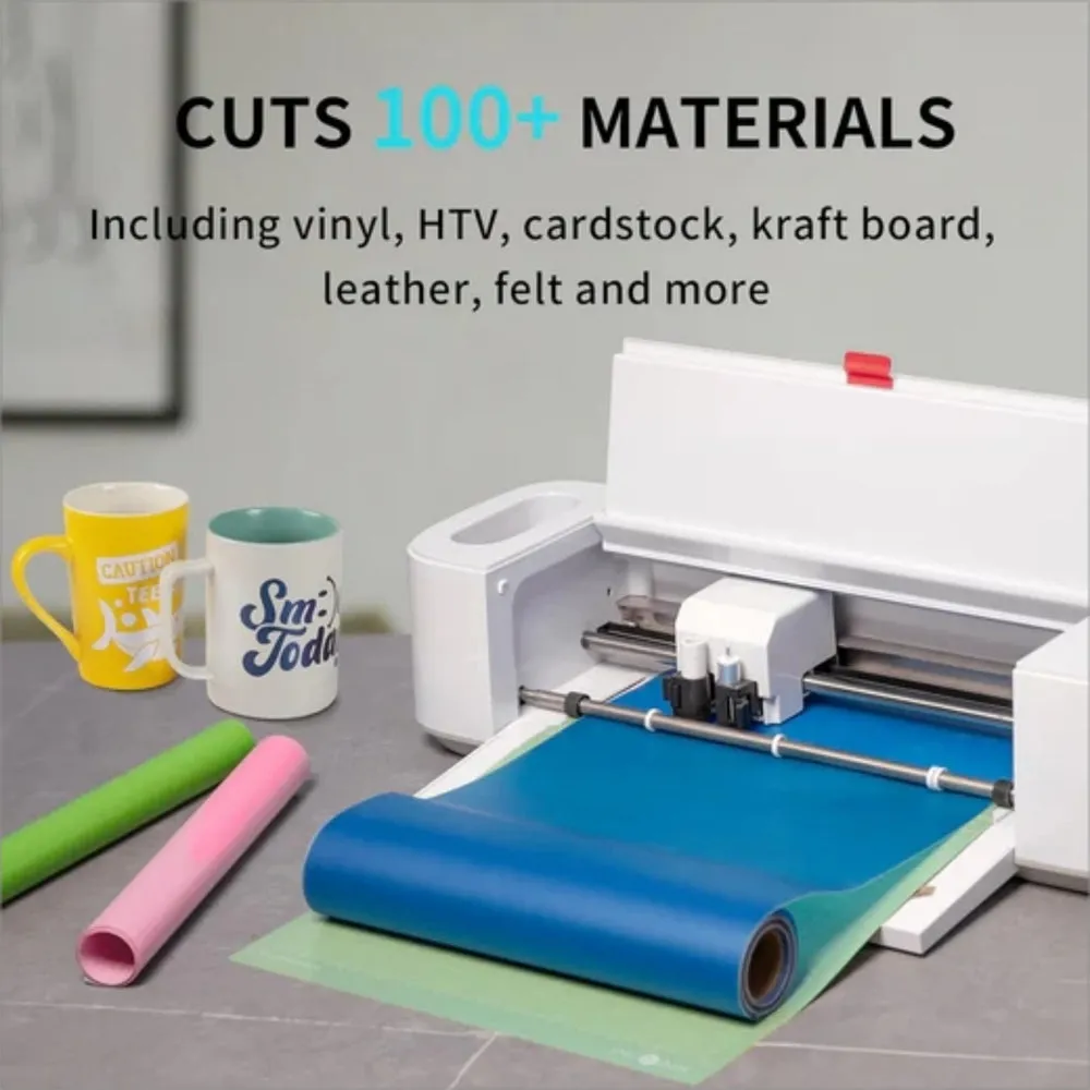 HTVRONT 15X15In Auto Heat Press Machine 10X10In Heat Press Machine Vinyl Cutting Machine