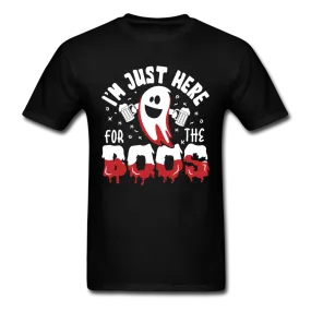 I'm Just Here For The Boos Men's Funny Halloween T-Shirt