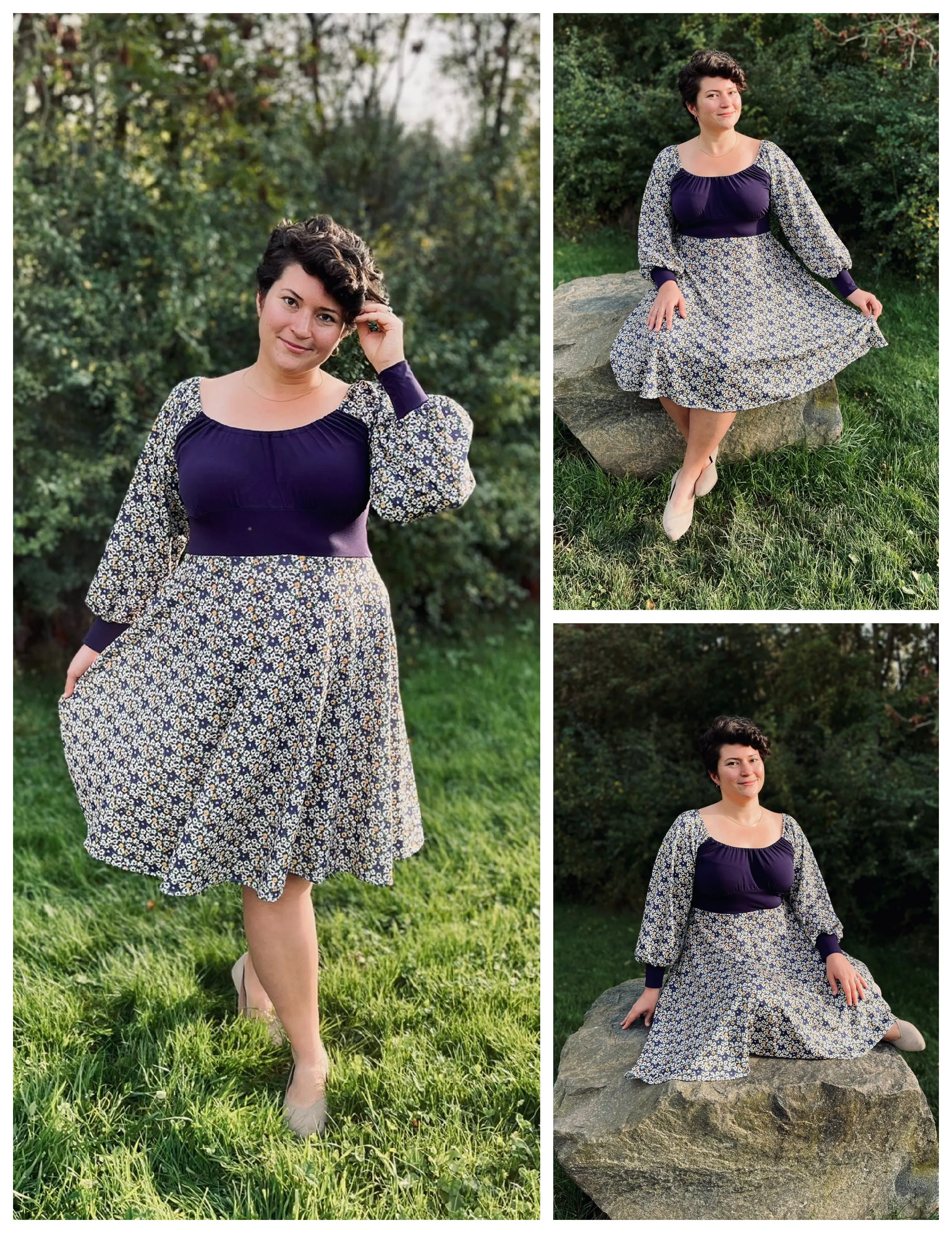 Lakeisha Cottage Crop Top, Peplum & Dress Pattern