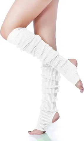 Leg Warmers - White
