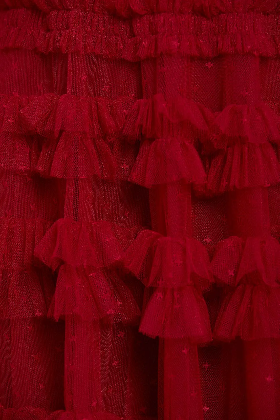 Lisette Ruffle Off Shoulder Micro Mini Dress