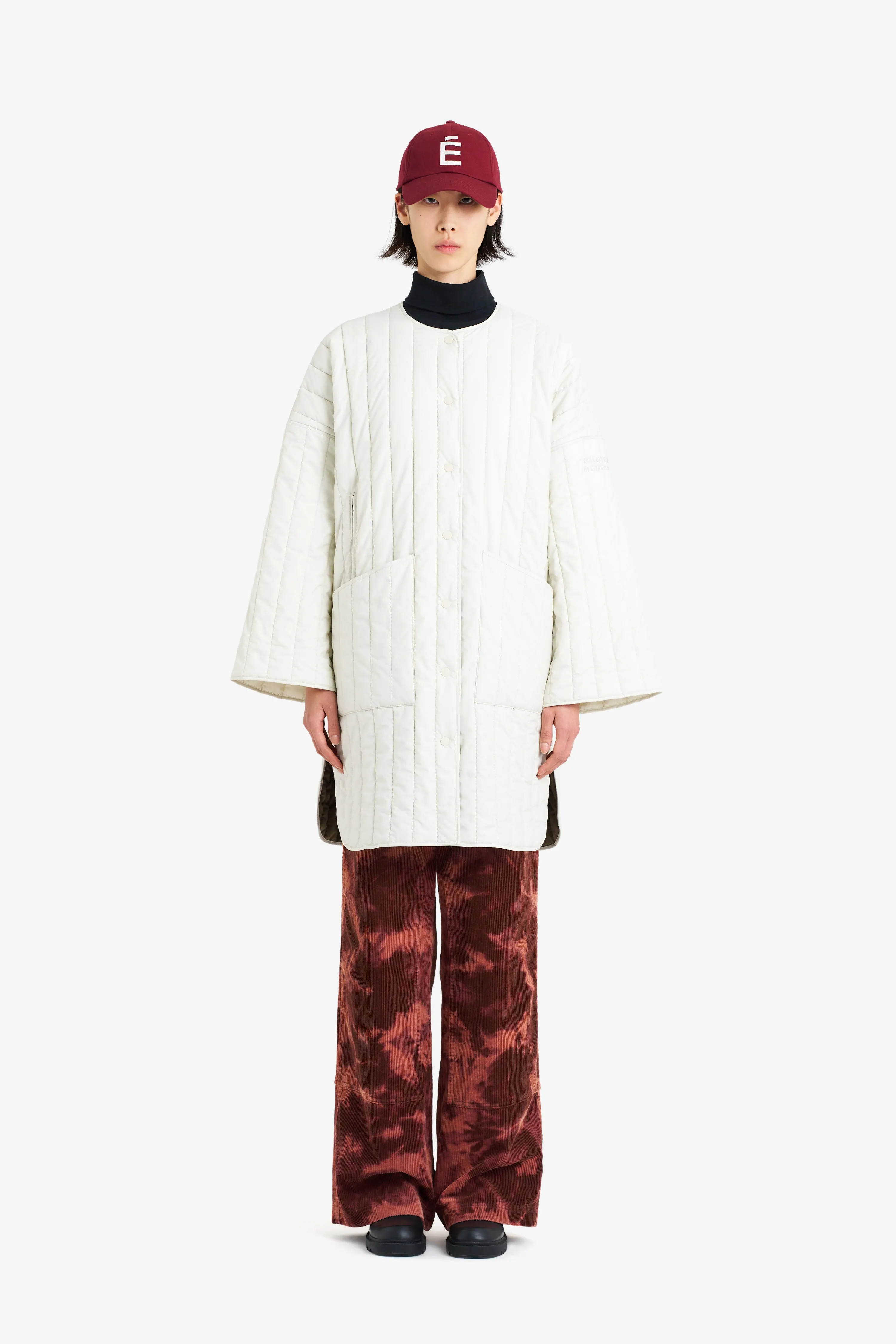 QUILTED GORE TEX WINDSTOPPER JACKET MOON