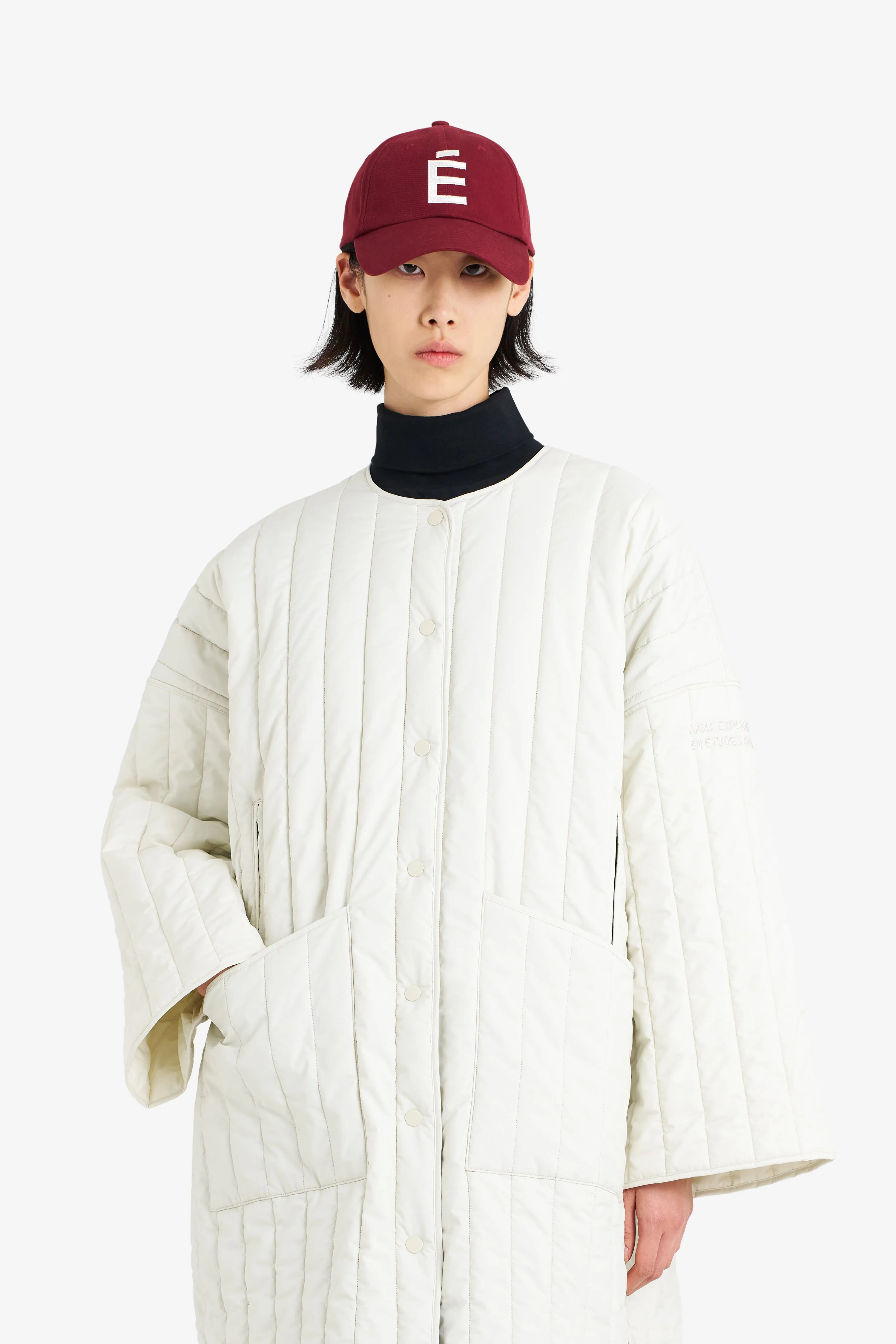 QUILTED GORE TEX WINDSTOPPER JACKET MOON
