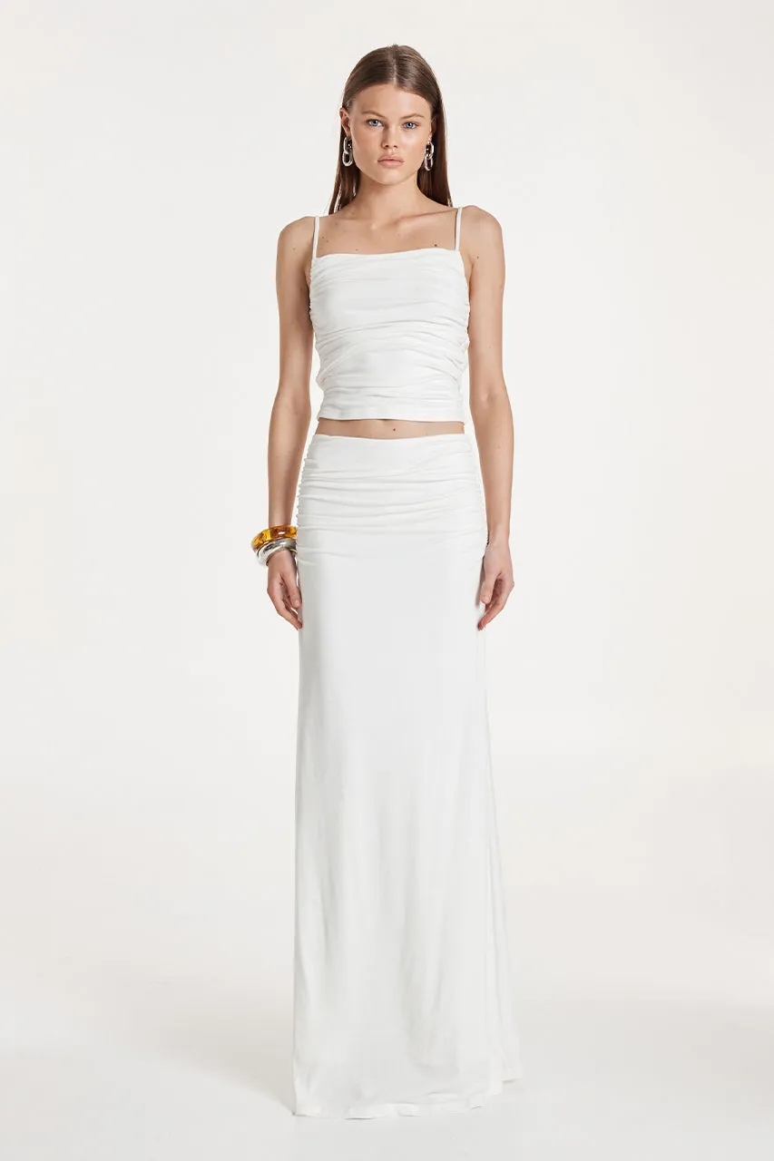 Scarlett Maxi Skirt | White