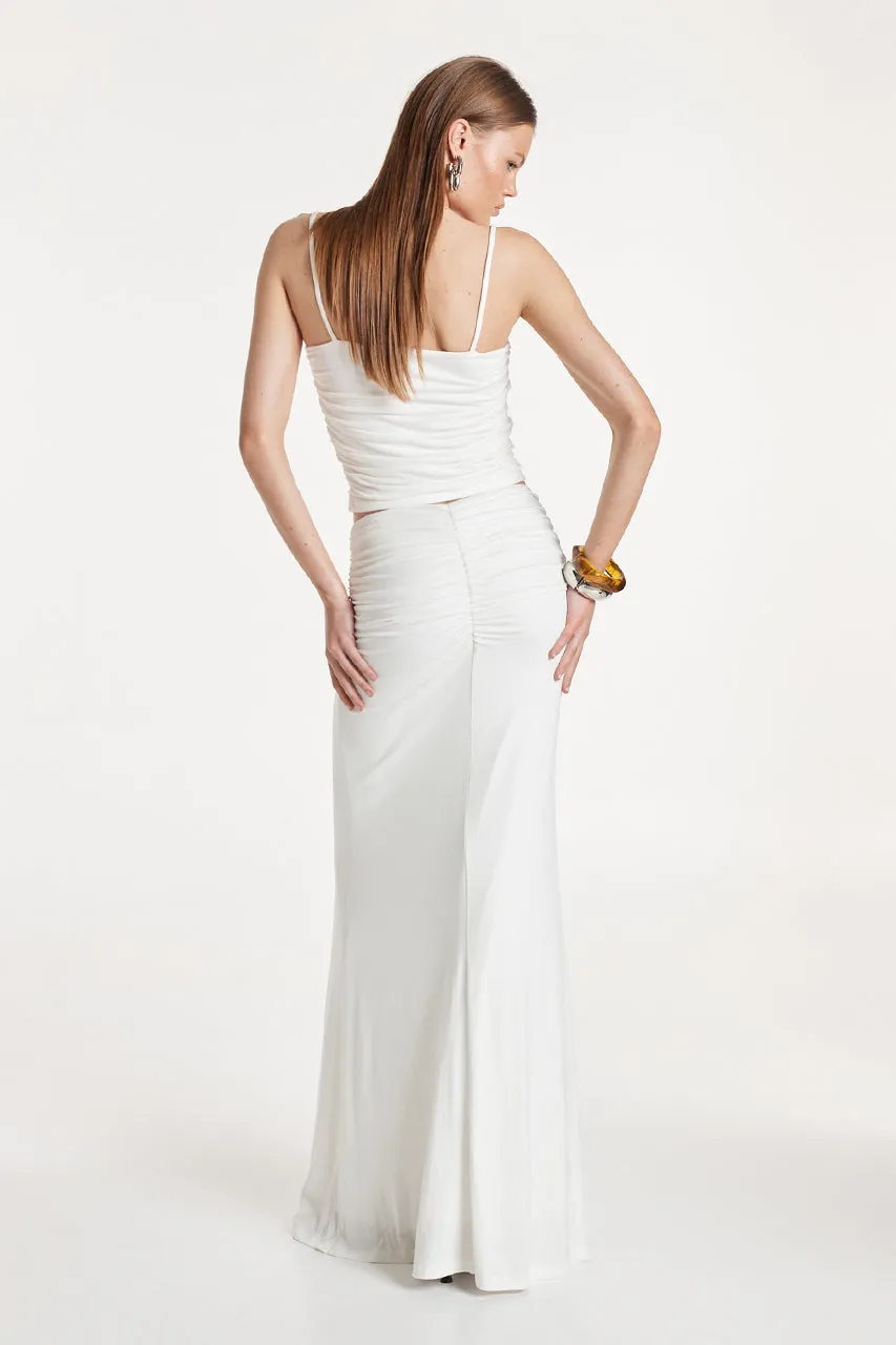 Scarlett Maxi Skirt | White
