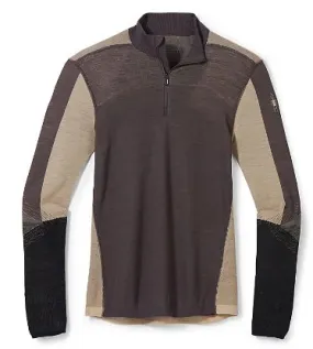 Smartwool Men's Intraknit™ Thermal Merino Base Layer Colorblock 1/4 Zip