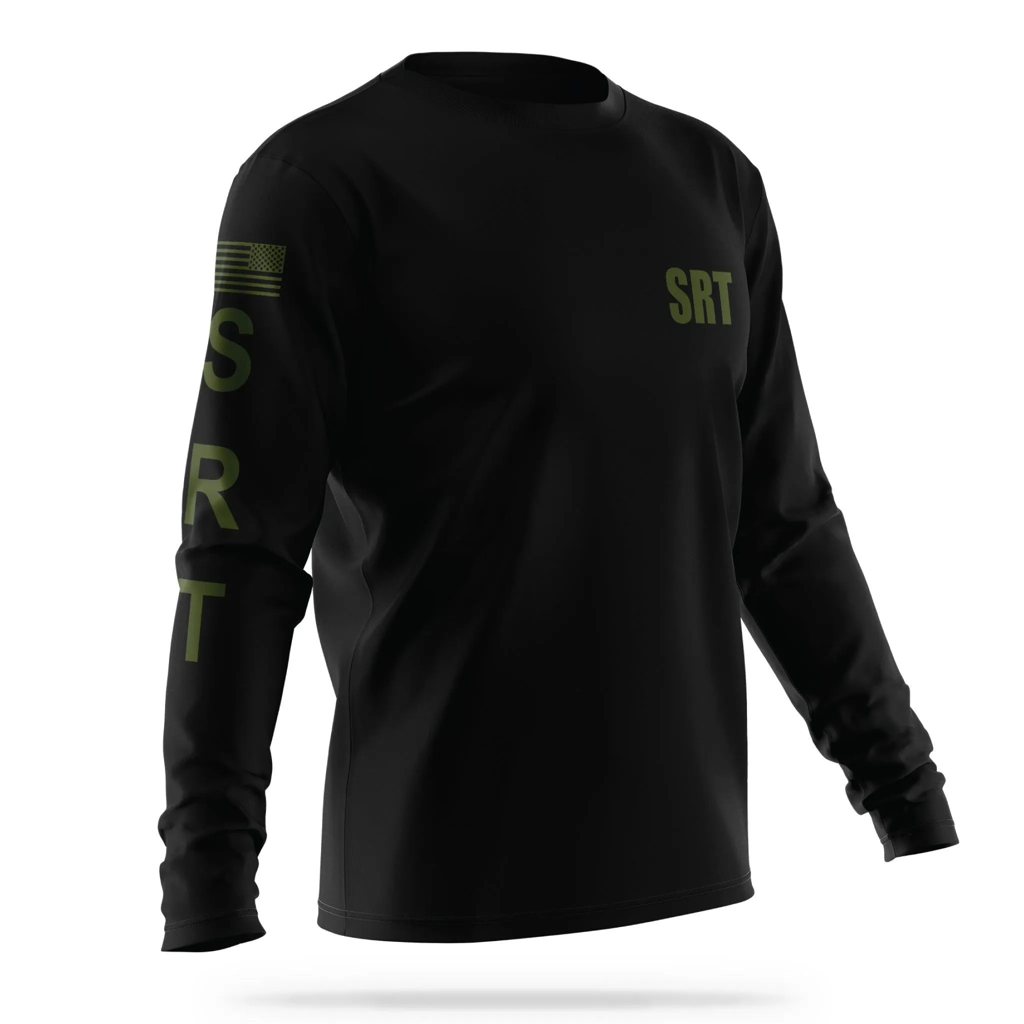 [SRT] Men's Utility Long Sleeve [BLK/GRN]