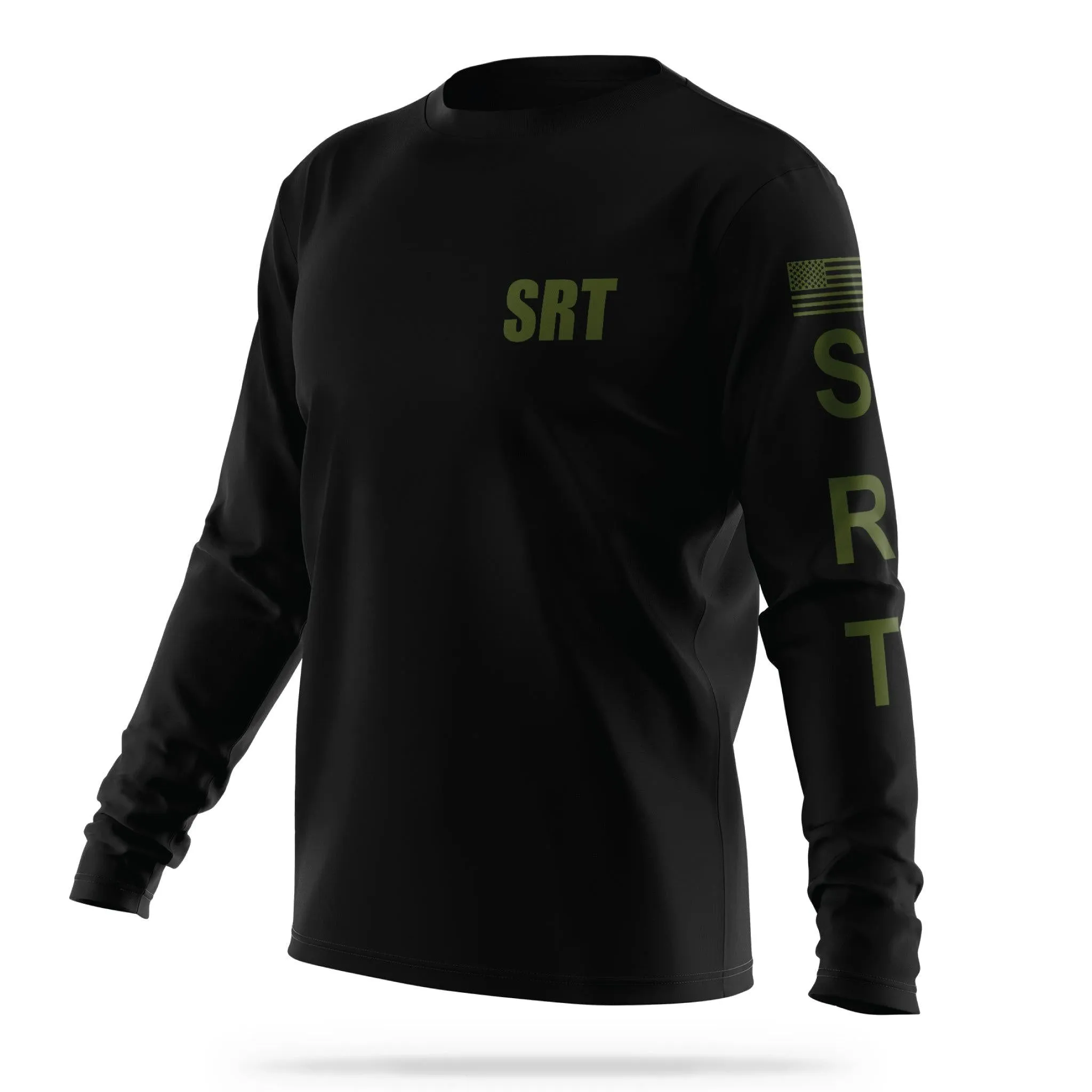 [SRT] Men's Utility Long Sleeve [BLK/GRN]