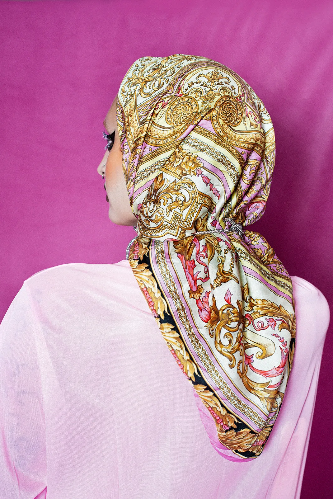 Versace silk scarf