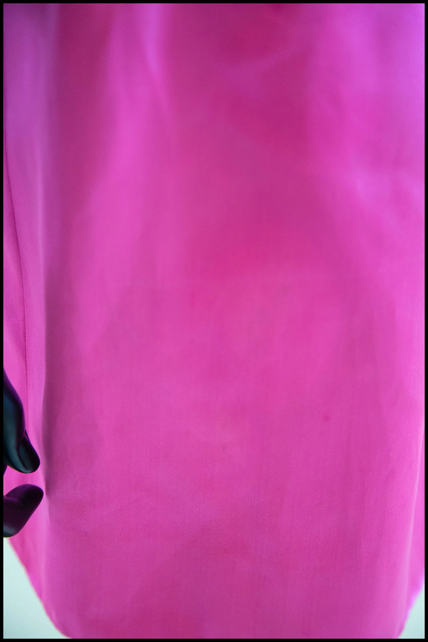 Vintage 1980s Navy Pink Heart Mini Dress