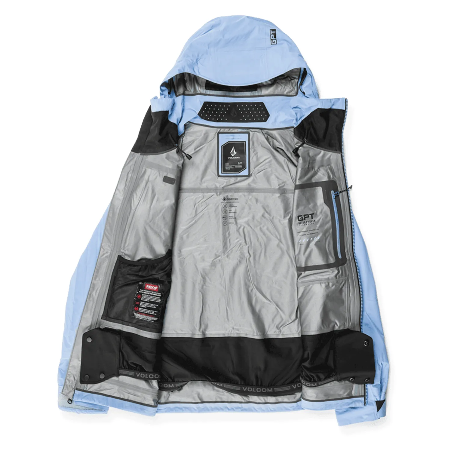 Volcom Women's VS 3L Stretch Gore-tex Jacket 2025 Crystal Blue