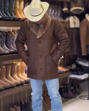 Winter premium cashmere cowboy jacket