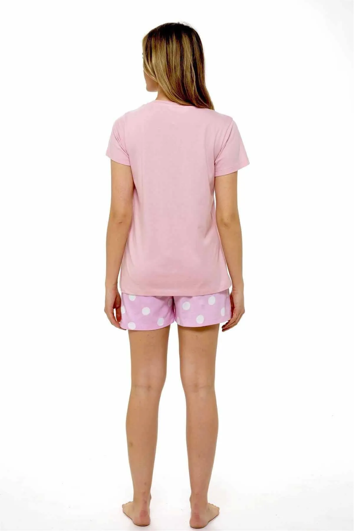 Women's Cotton Sausage Dog Print T Shirt and Shorts Pyjama Set for Summer by Daisy Dreamer Cozy Sleepwear Loungewear Gift for Dog Lovers Multiple Sizes